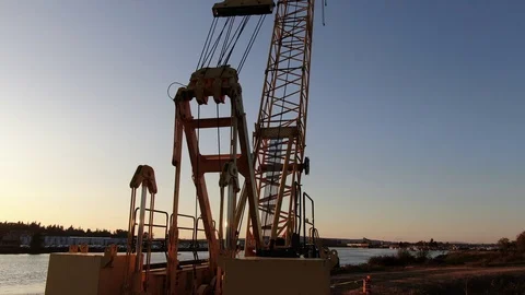 Crane Shot Video stock 117216920