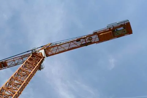 Crane in the Sky 스톡 사진