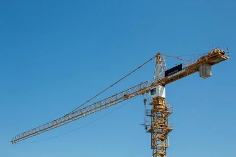 Crane sky Stock Photos