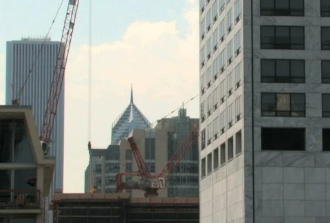 Crane Time Lapse 1 NTSC Stock Footage 471363