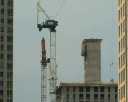Crane Time Lapse 2 PAL Stock Footage 470691