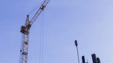 Crane Timelapse Stock Footage 33246339