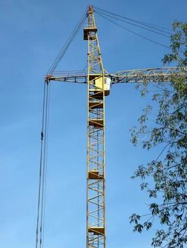 Crane tower Stock Photos