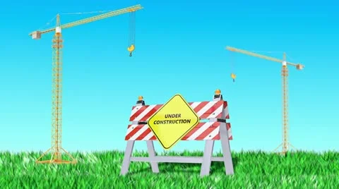 Crane with UC sign Stock Footage 21878938