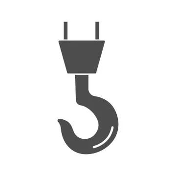 Crane vector icon Stock Illustration