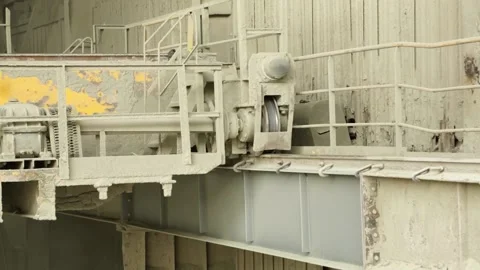 Crane ways Stock Footage 131586235