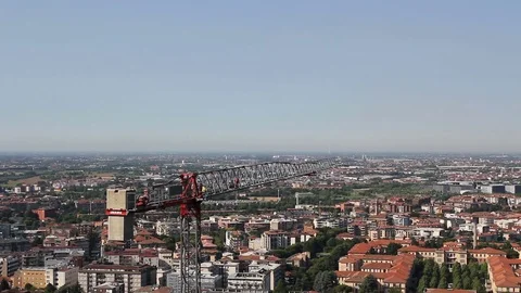 Crane at work Stock Footage 77019836