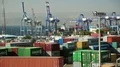 Cranes and containers in Aqaba sea port, Jordan HD Footage