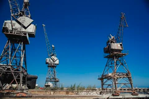 Cranes at the Docks Photos