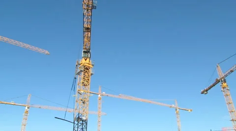 Cranes Stock-Footage 1062131