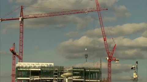 CRANES 動画素材 12322153