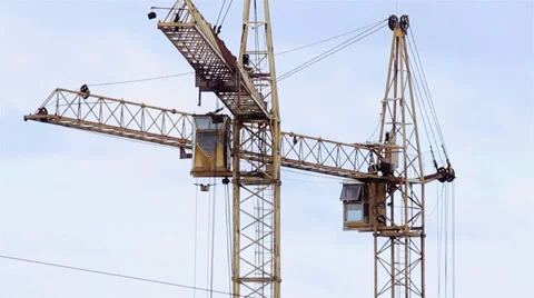 Cranes Stock Footage 33246147