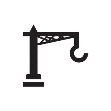 Cranes icon Stock Illustration