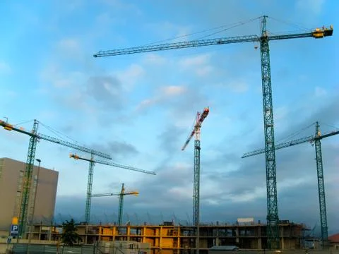 Cranes Stock Photos