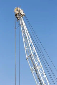 Cranes ready to work Stock Photos
