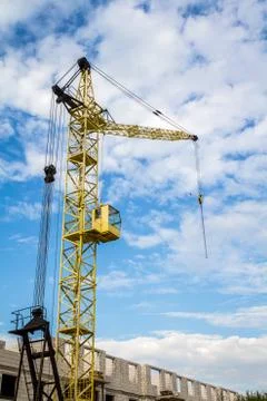Cranes side Stock Photos