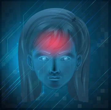 Cranial Stock Illustration