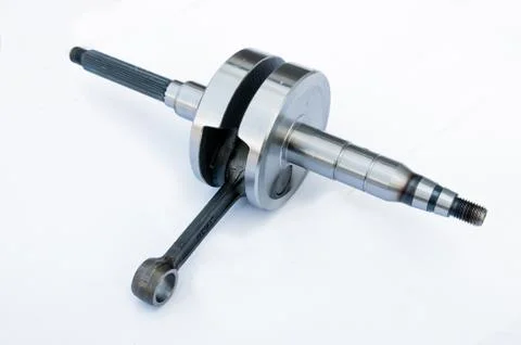Crank on a white background Stock Photos