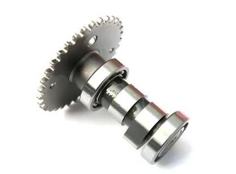 Crank on a white background Stock Photos