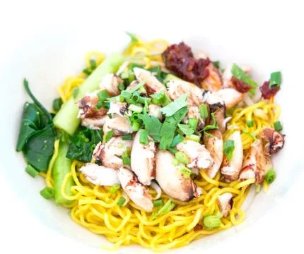 Crap noodle Stock Photos
