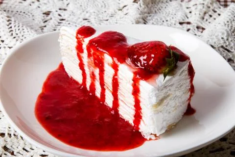 Crape cake Stock Photos