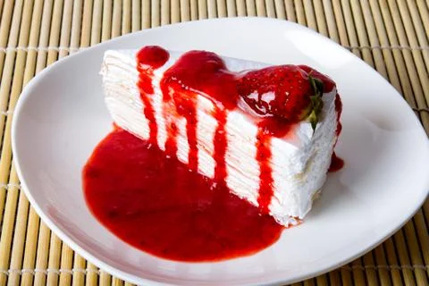 Crape cake Stock Photos