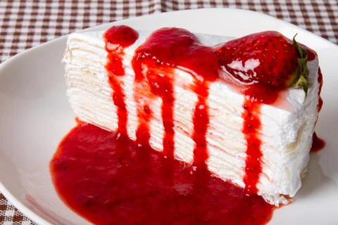 Crape cake Stock Photos