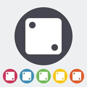 Craps icon Stock Illustration