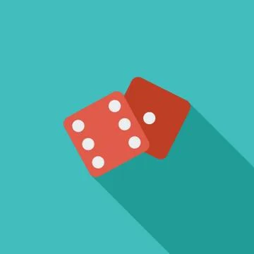 Craps icon Stock Illustration