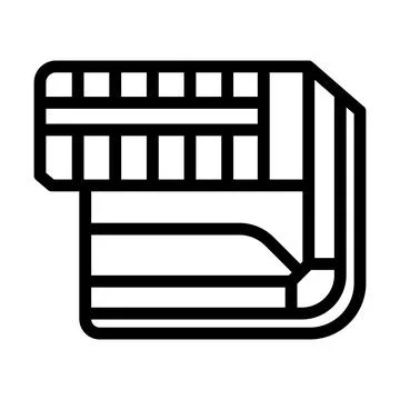 Craps Table Icon Stock Illustration