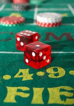 Craps Table Stock Photos