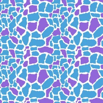 Craquelure seamless pattern. Cracks, broken glass endless background, repeating Stock Illustration