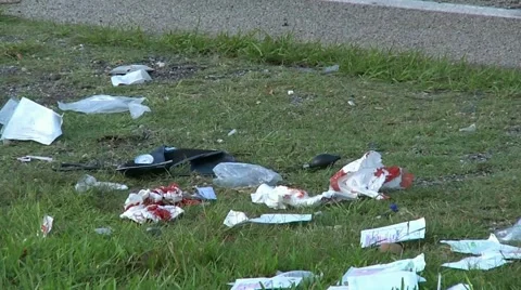 Crash aftermath Stock Footage 934202