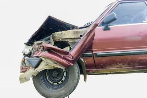 Crash car Stock Photos