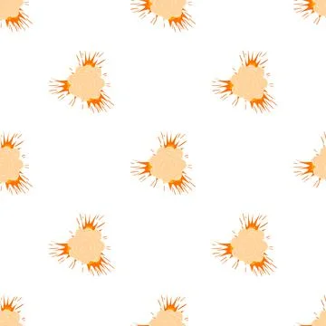 Crash explosion pattern seamless vector 스톡 일러스트