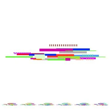 Crash glitch error cartoon vector graphic Illustrazione stock