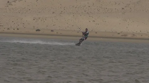 CRASH KITESURF Stock Footage 37729810