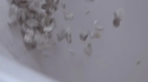 Crash test of the bath in slow motion Stock Footage 67857265