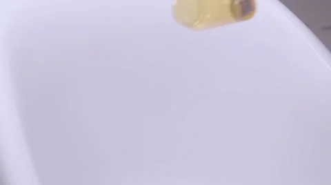 Crash test of the bath in slow motion Stock Footage 67857318