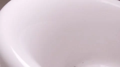 Crash test of the bath in slow motion Stock Footage 67857324