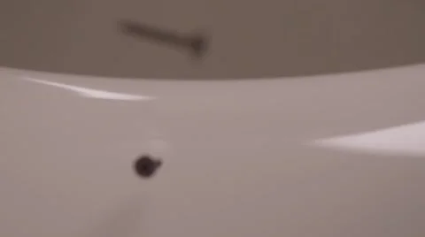 Crash test of the bath in slow motion Stock Footage 67859075