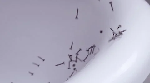 Crash test of the bath in slow motion Stock Footage 67859115