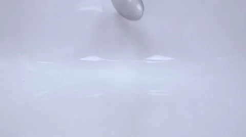 Crash test of the bath in slow motion Stock Footage 67860991