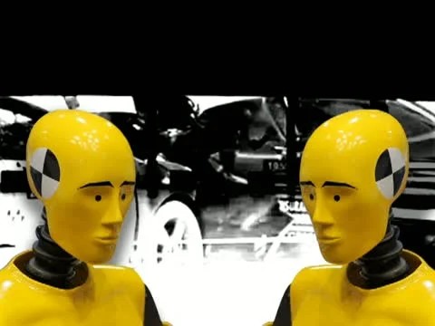 Crash test dummy - Vj Loop - 640 X 480 - 004 库存影片 22178219