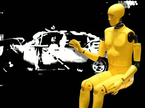 Crash test dummy - Vj Loop - 640 X 480 - 008 Stockbeeldmateriaal 22178257