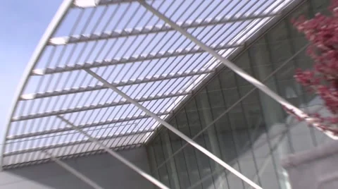 Crash zoom onto building Video stock 53271880