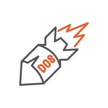 Crashed disk operating system concept Illustrazione stock