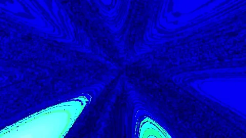 Crashed pixels footage. Glitch texture. Computer Blue screen error. Stock Footage 265954676