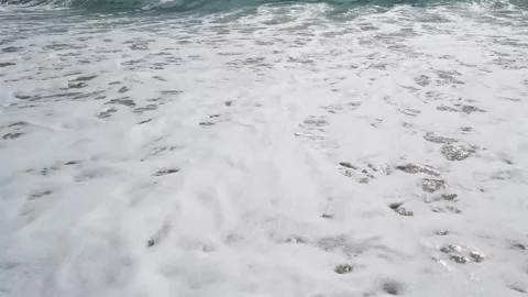 Crashing Ocean Waves and beach in Cabo - 4K - 12 Stock Footage 244685145