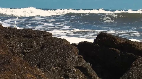 Crashing Wave Stock Footage 93518869